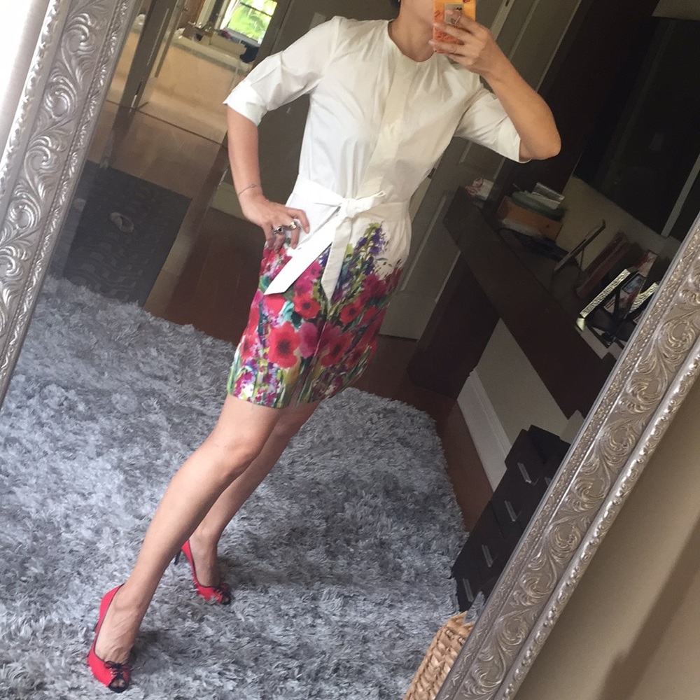 CBlue Sexy white flower dress 🌺🎁💖t23